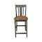 Whitewood Industries Solid Wood San Remo Counter Height Dining Stool - 24" Seat Height S45-102 - alternate 9